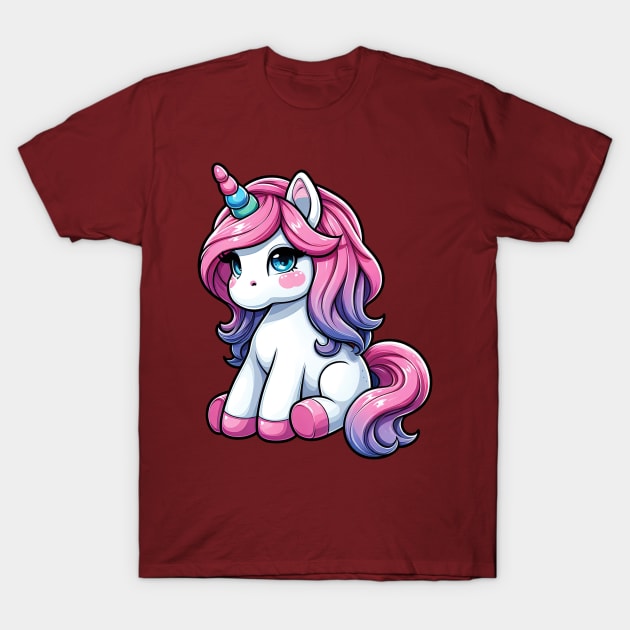 Unicorn S01 D15 T-Shirt by Houerd